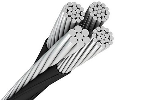 Quadruplex-Overhead-Aluminum-Service-Drop-Cable