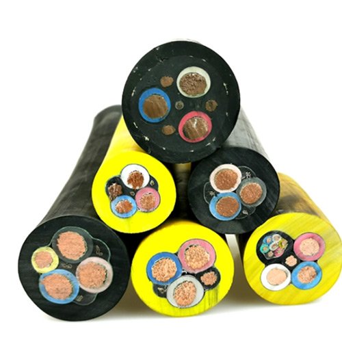 0.6/1kV NSSHÖU/NSSHOU-J/O, Cables de Goma de Alimentación y Control