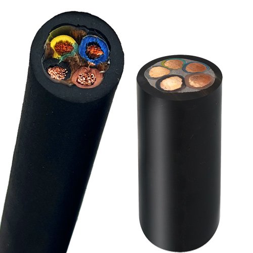 H07RN-F 450/750V Cable Flexible de Cobre y Caucho para Trabajos Pesados