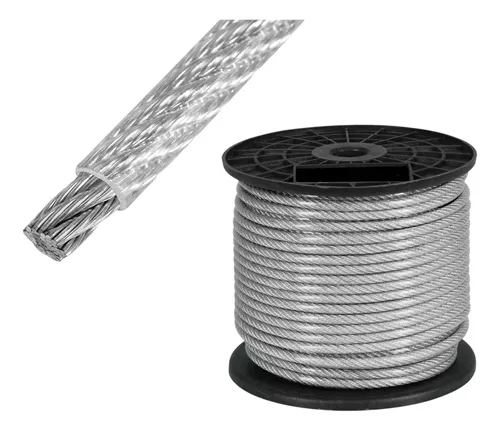 Cables de Acero Galvanizado Forrado de Revestido Plastico PVC