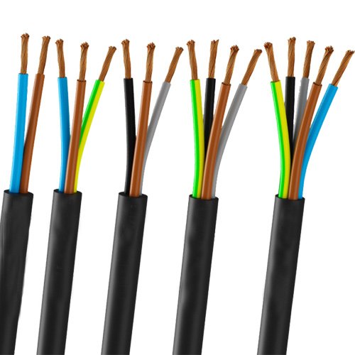300/500V H05RN-F y H05RR-F Cables de Gamo, Flexible Conductor