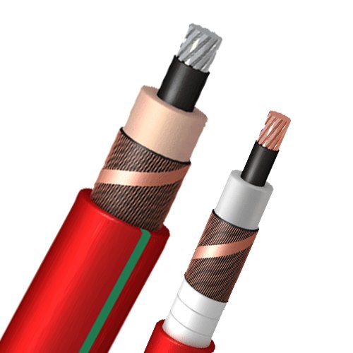12/24kVMedia Tensión Cable de RHZ1 (AS) Cu o AL OL/2OL, con aislamiento de XLPE, libre de halógenos