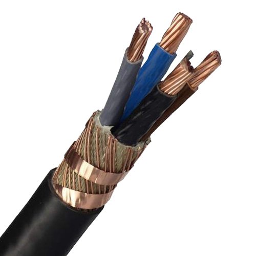 0.6/1kV NYCWY, NYCY Cable, Pantalla del conductor concéntrico hilos cobre + contraespira en cinta cobre