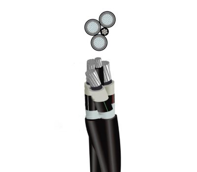 Cable aéreo de media tensión NA2XSA2Y-S