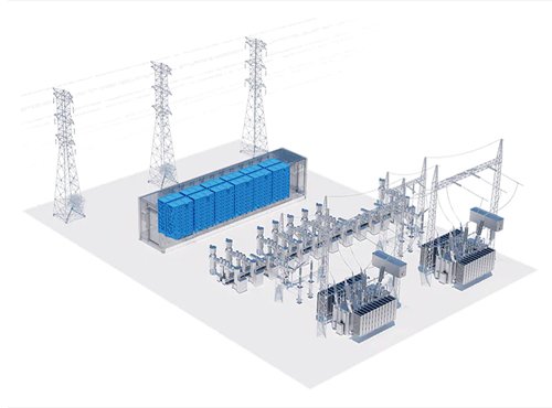 Solar / wind power plant